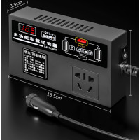 Автомобільний інвертор 12V24V на 220V 220в 200Вт NZ005