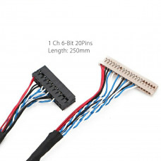 Кабель LVDS DF-14-20P-S6 Single 6