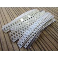 Набор SMD конденсаторов 1206  180PF--1UF   24 номинала по 20шт