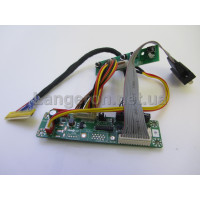 Комплект  ун. скалер MT6820 + fix30p dual8 + VGA + DC + кнопки