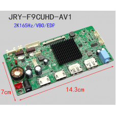 Універсальний контролер скалер JRY-F9CUHD-AV1 EDP 4K