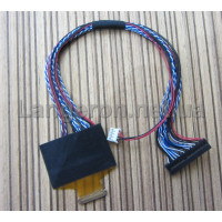 Кабель LVDS 40pin 0.4mm 6bit 2ch ipex 204747-40p