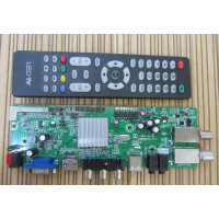 Универсальный скалер  GSD63SIT0-V1.1  DVB-T2 DVB-S2                                                                                                   
