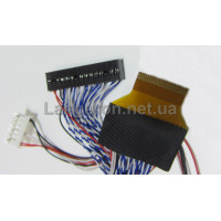 Кабель LVDS 8бит 2 канала 51Pin LED для LTL106HL01