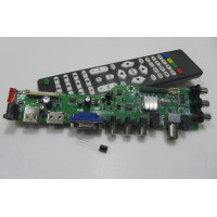 Универсальный скалер M3663.81A с тюнером DVB-T2