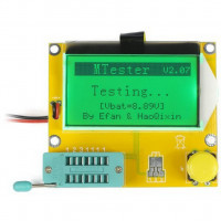 Тестер транзисторов и ESR метр  LCR-T4