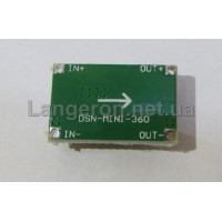 DC-DC Понижающий регулируемый стабилизатор LM2596 3A 4-35 в 1.2-30 В SMD micro