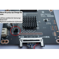 Преобразователь интерфейса LVDS  в интерфейс V-by-One QK-72333 REV:3.0